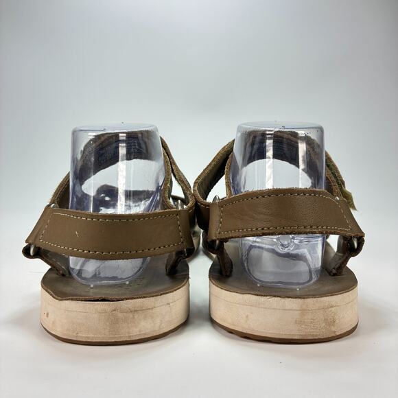 Teva Original Universal Brown Strappy Leather Sandals 1116637 Women's Size 10 - Picture 5 of 9